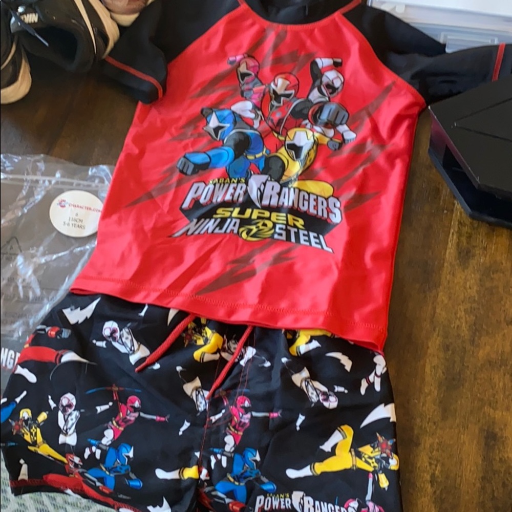 Power Rangers Kids Swim Set